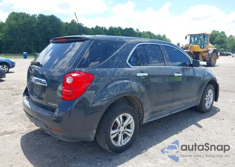 2012 Chevrolet Equinox Ls из США, поврежденный, VIN 2GNALBEK7C1330798
